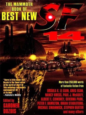 cover image of The Mammoth Book of Best New SF 14